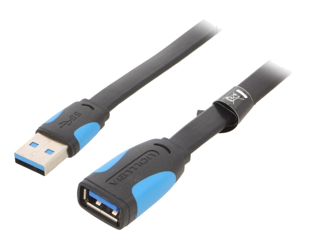 Kabel; USB 3.0; USB-A aansluiting,USB-A-stekker; vertind; 3m Kabel; USB 3.0; USB-A aansluiting,USB-A-stekker; vertind; 3m